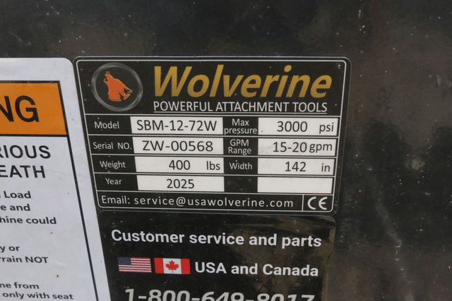 Image of Wolverine SBM-12-72W equipment image 4