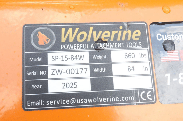 Image of Wolverine SP-15-84W equipment image 4