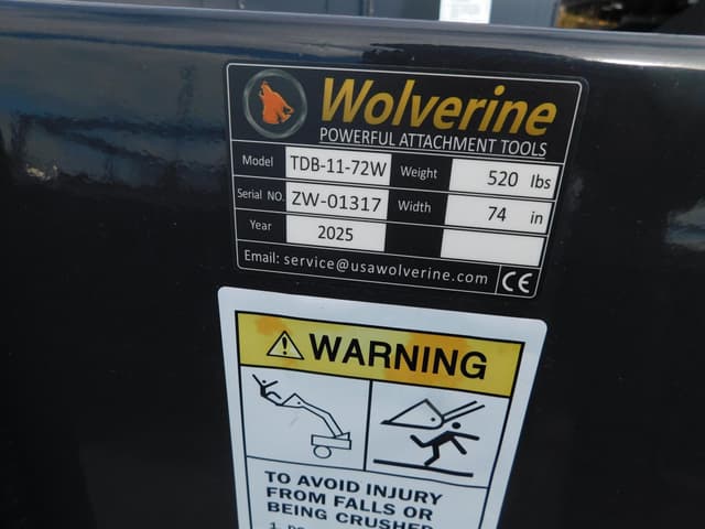Image of Wolverine TDB-11-72W equipment image 4