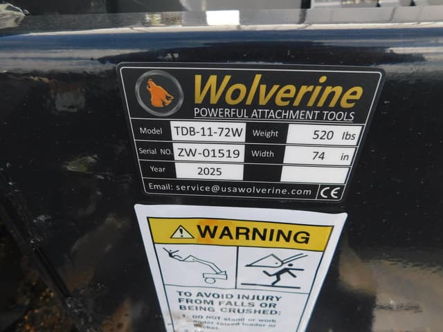 Image of Wolverine TDB-11-72W equipment image 4