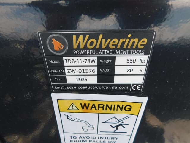 Image of Wolverine TDB-11-78W equipment image 4