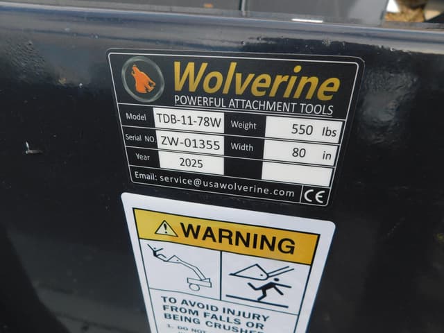 Image of Wolverine TDB-11-78W equipment image 4