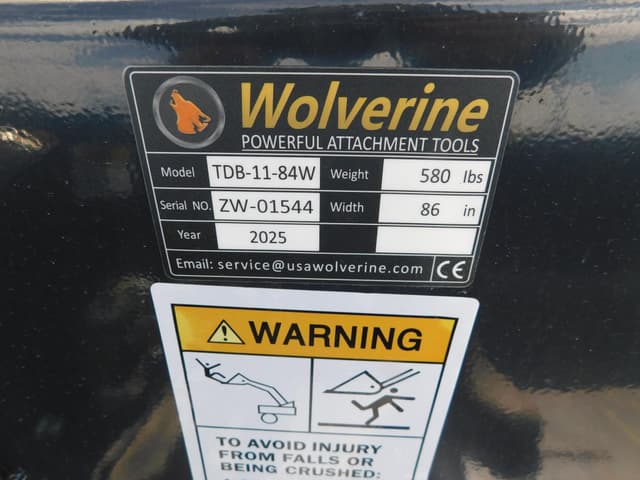Image of Wolverine TDB-11-84W equipment image 4
