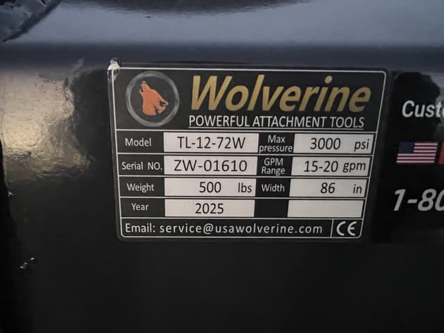 Image of Wolverine TL-12-72W equipment image 4