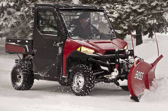 Image of Boss UTV V-Plow equipment image 2