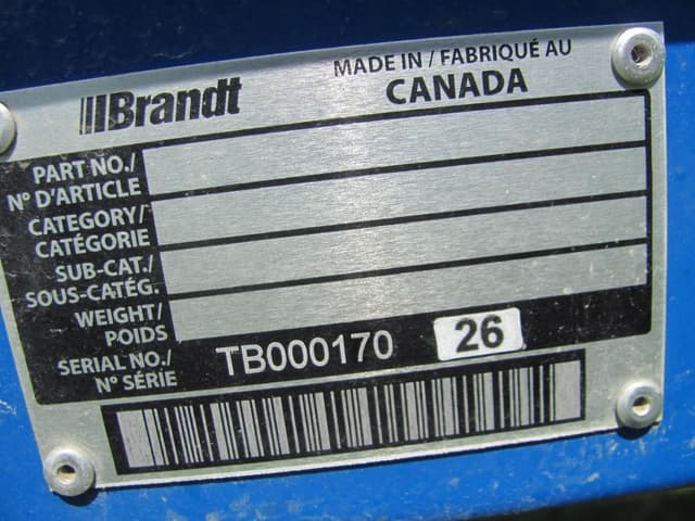 Image of Brandt 1070-HP equipment image 1