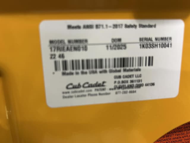 Image of Cub Cadet Z2 46 equipment image 2