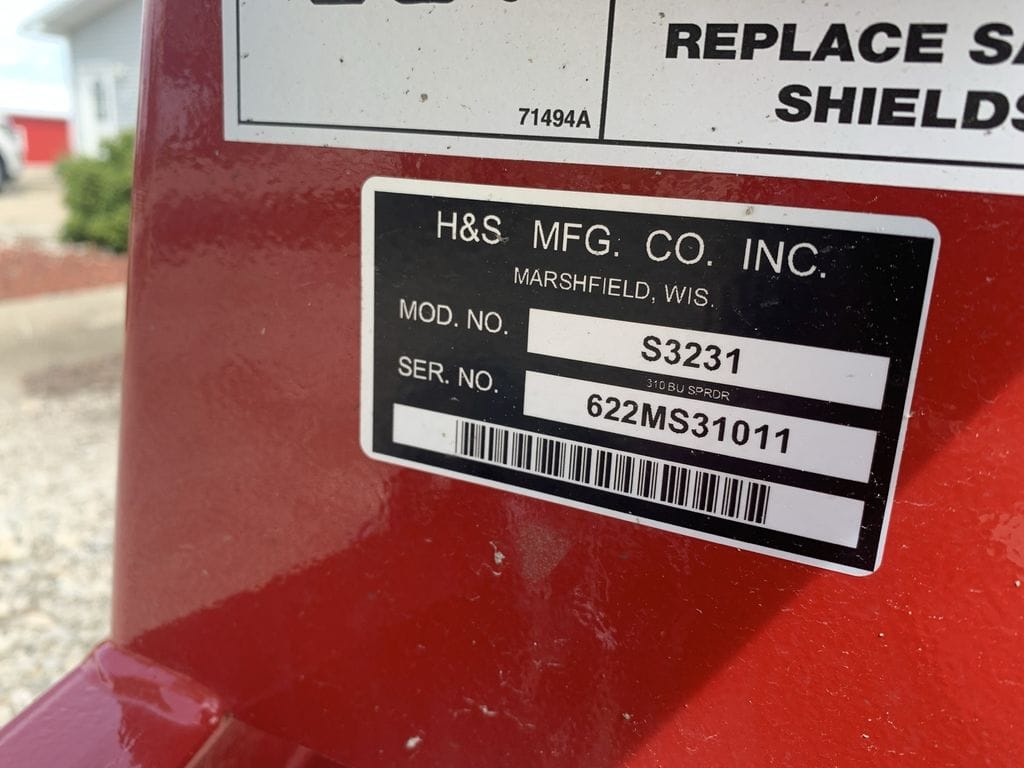 2026 H&S 3231 Equipment Image0