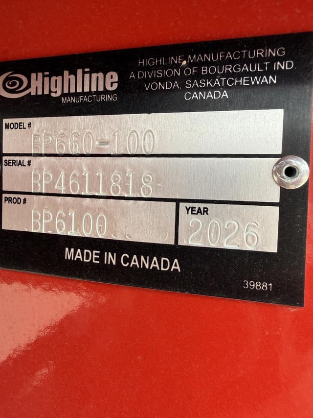 Image of Highline BP660 equipment image 4