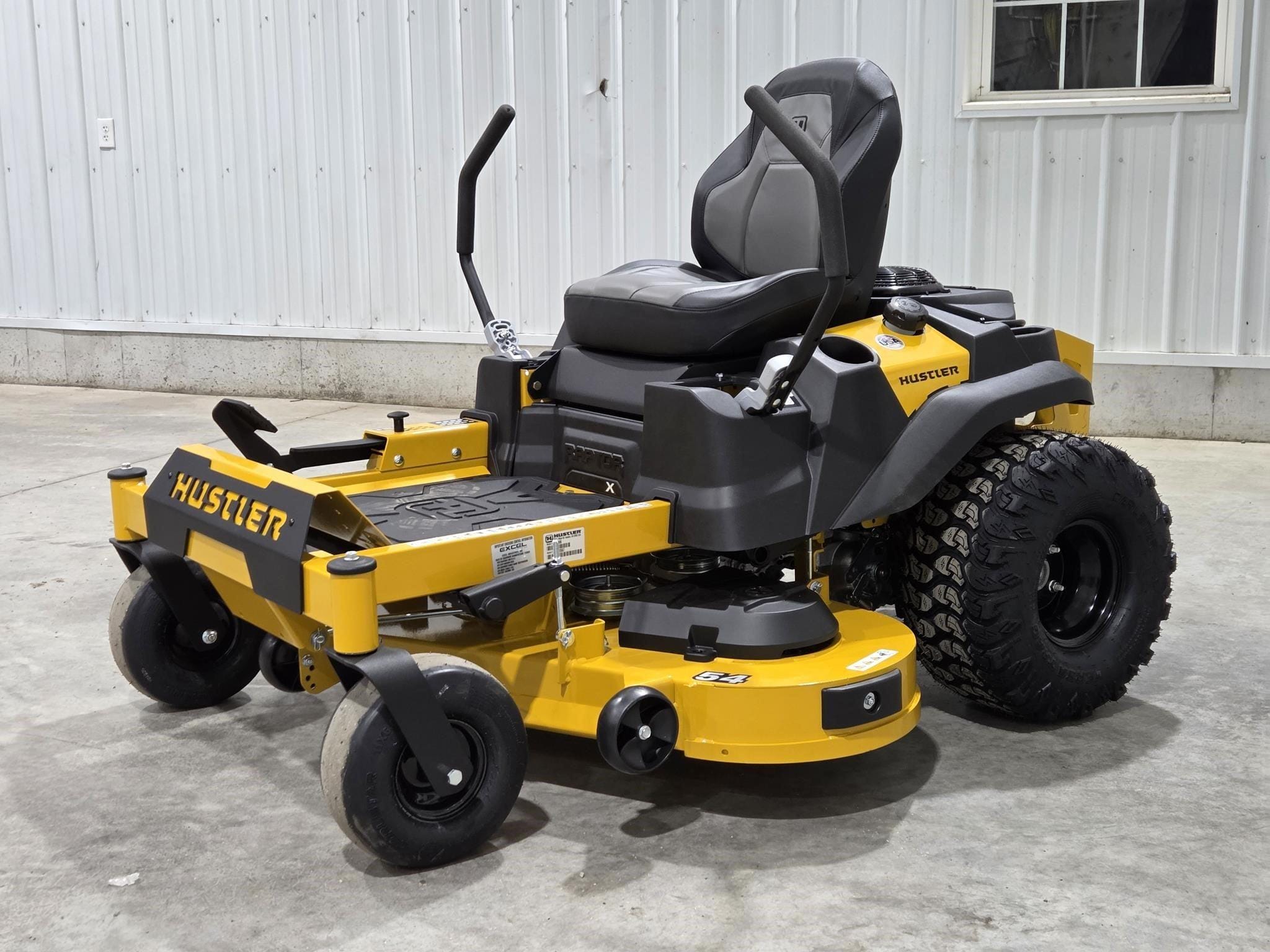 2026 Hustler Raptor X Equipment Image0