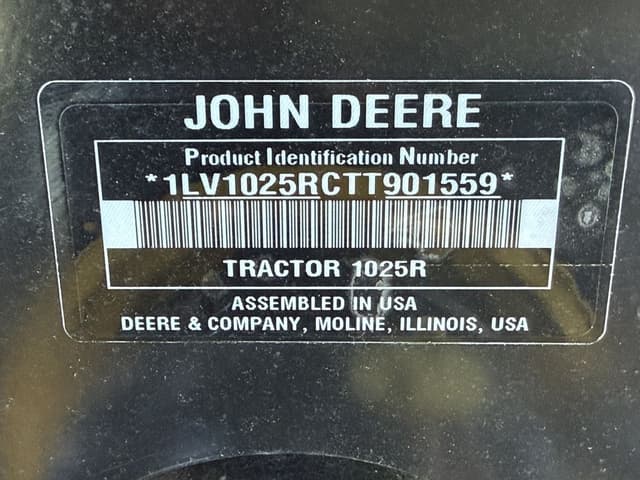 Image of John Deere 1025R equipment image 4