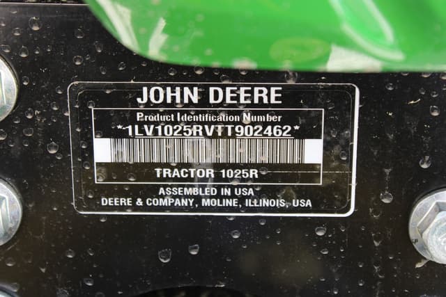 Image of John Deere 1025R equipment image 4