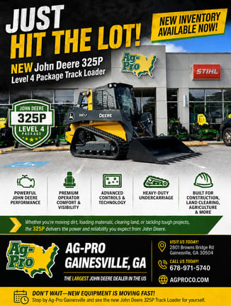 2026 John Deere 325P Equipment Image0