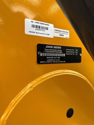 Image of John Deere 331P equipment image 4