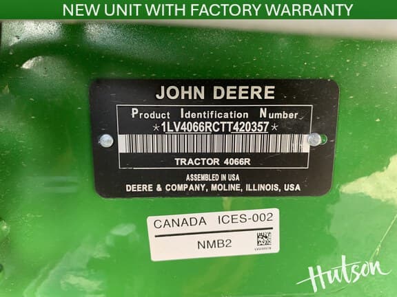Image of John Deere 4066R equipment image 4