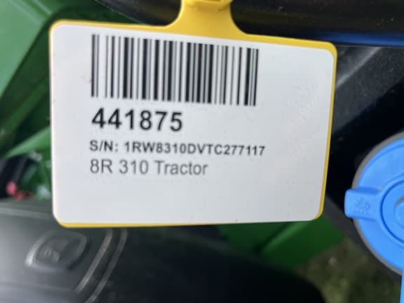 Image of John Deere 8R 310 equipment image 1