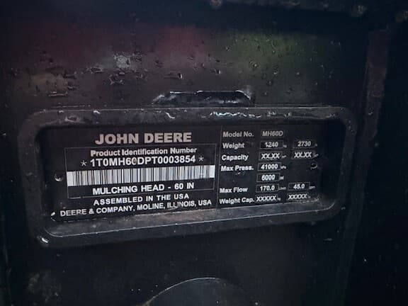 Image of John Deere MH60D equipment image 4