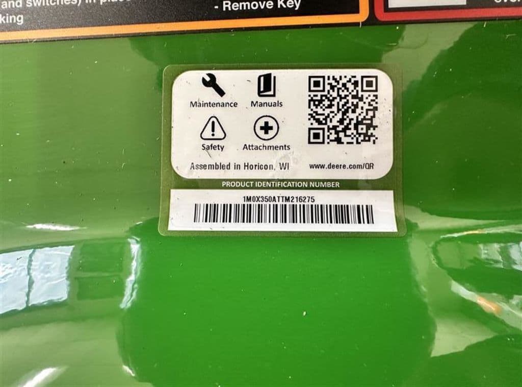 Image of John Deere X350 Image 1