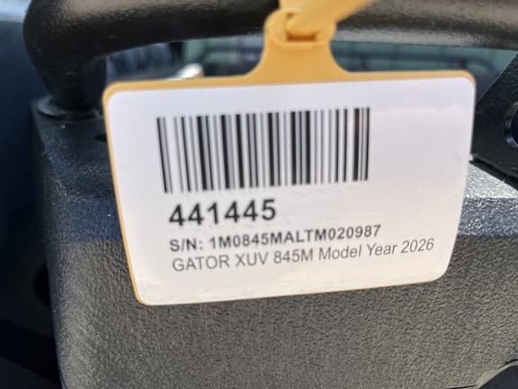 Image of John Deere XUV 845M equipment image 4