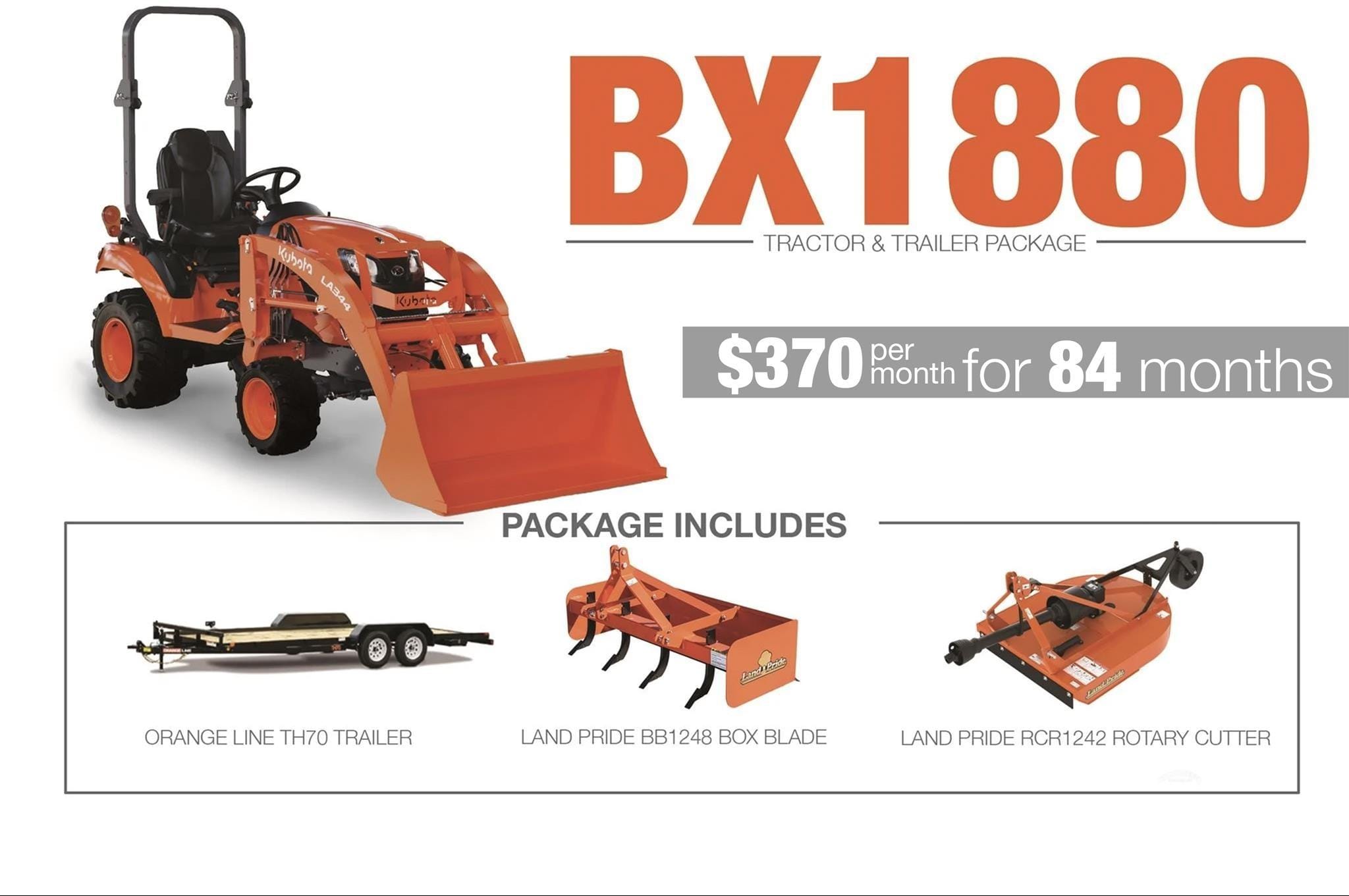 2026 Kubota BX1880 Equipment Image0