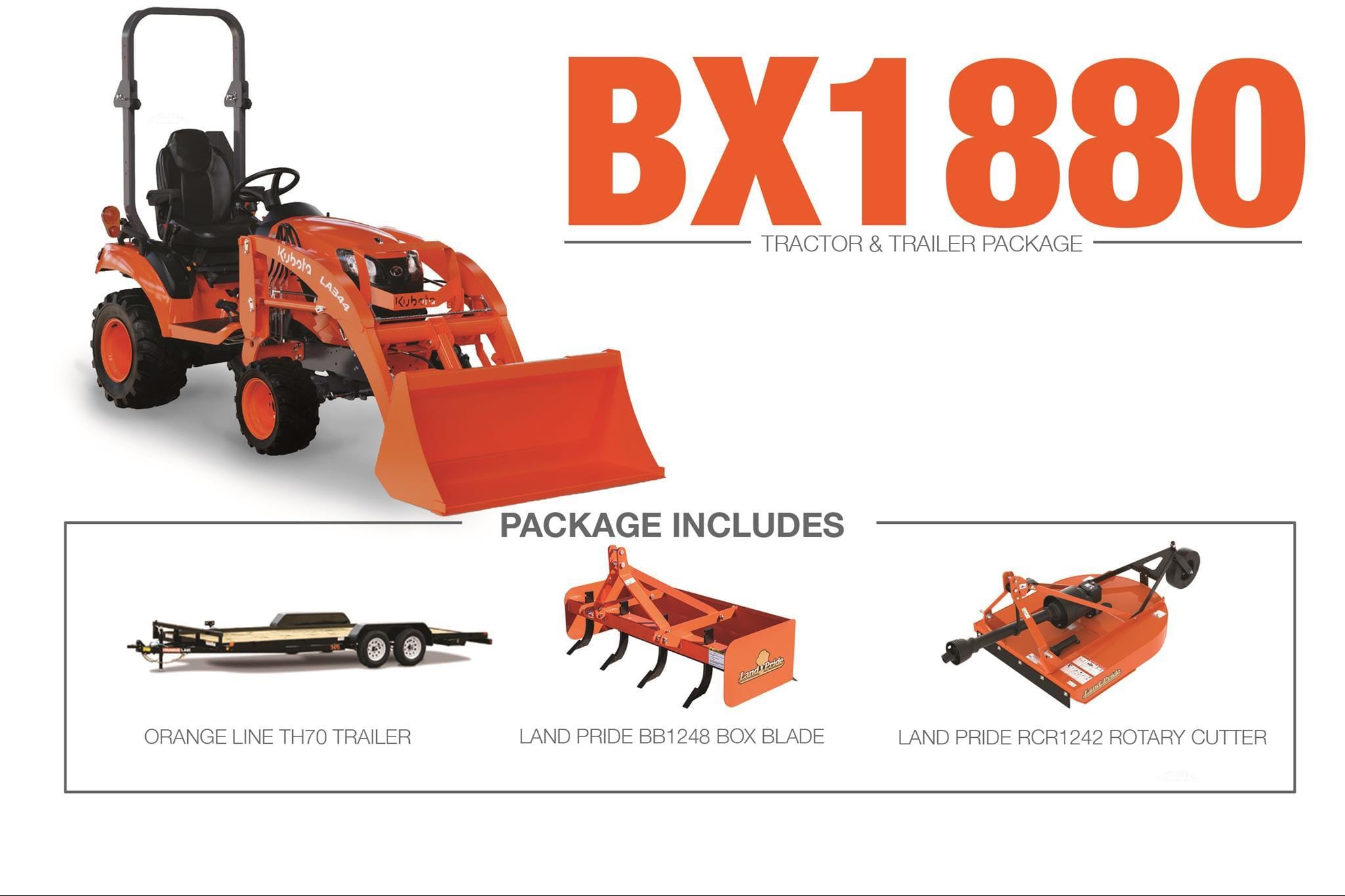 2026 Kubota BX1880 Equipment Image0