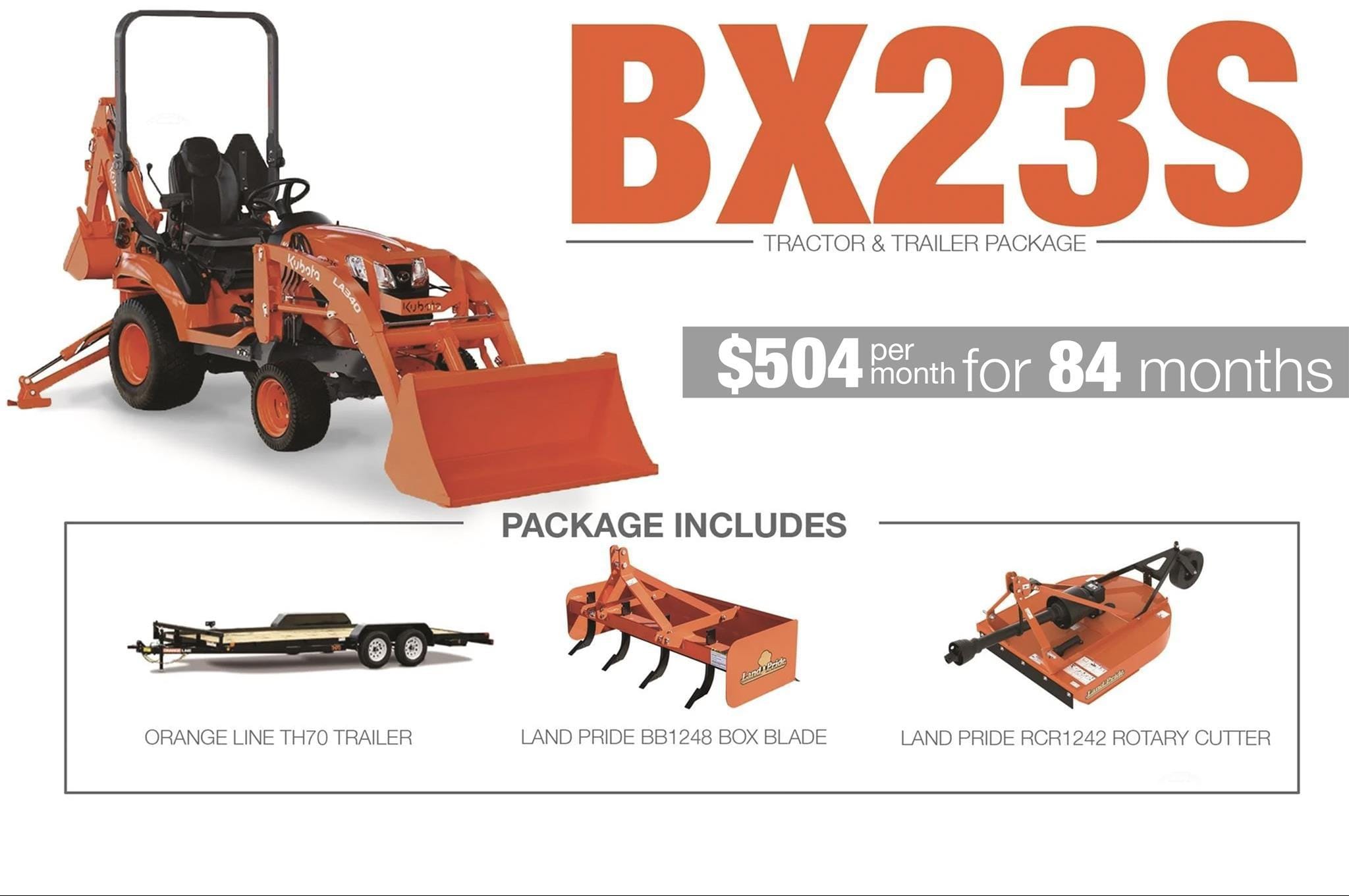 2026 Kubota BX23SLSB-R Equipment Image0