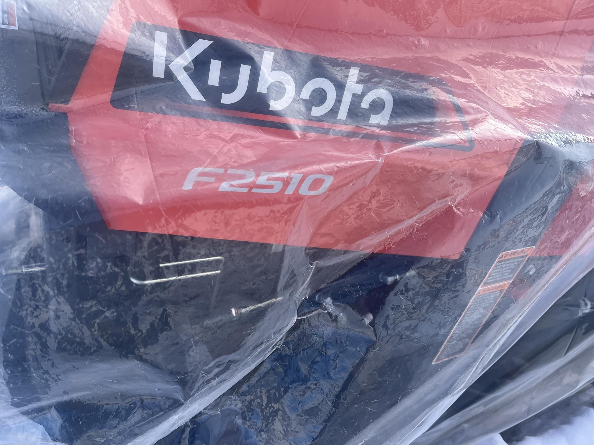 2026 Kubota F2510 Equipment Image0