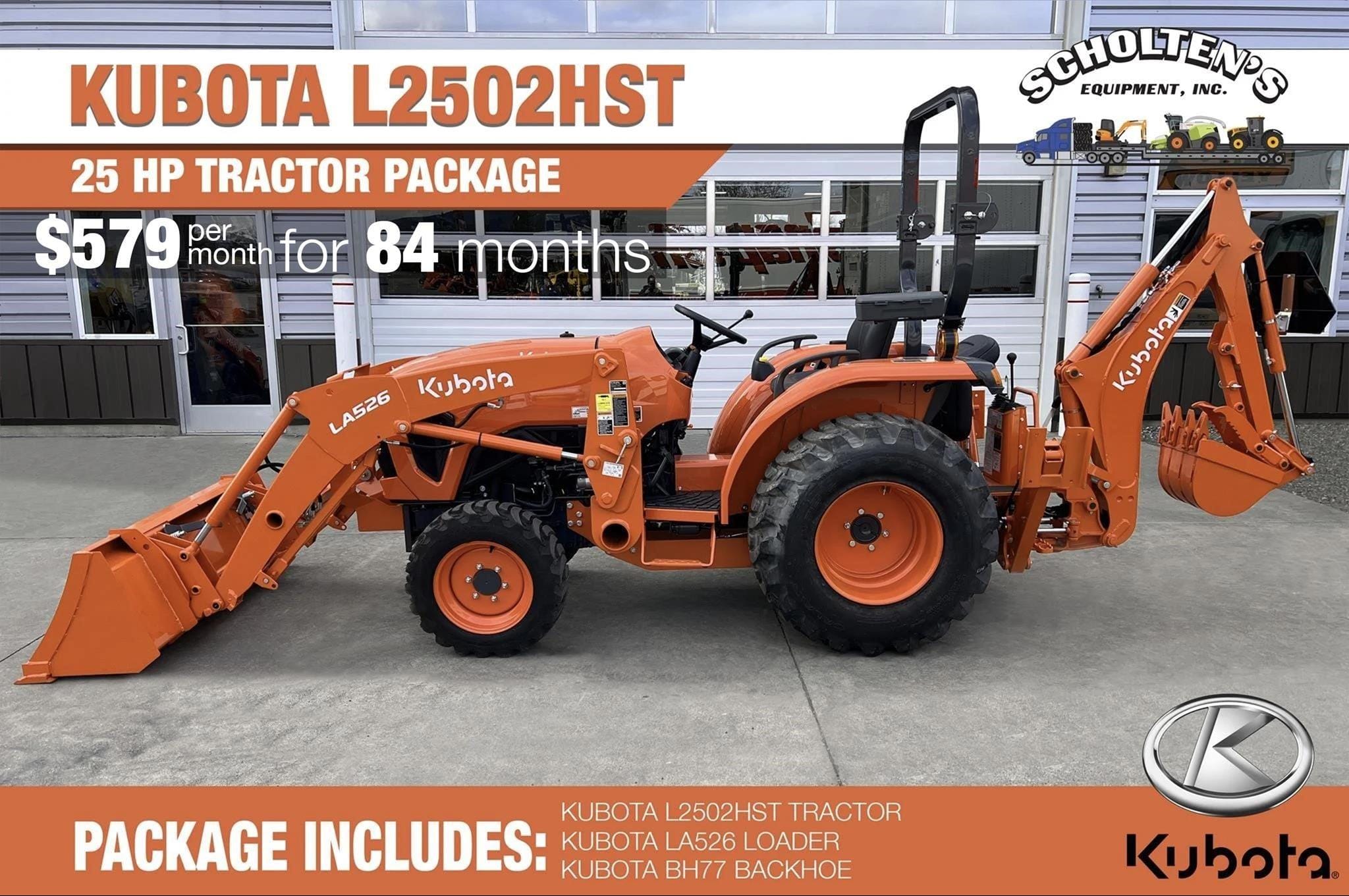 2026 Kubota L2502HST Equipment Image0