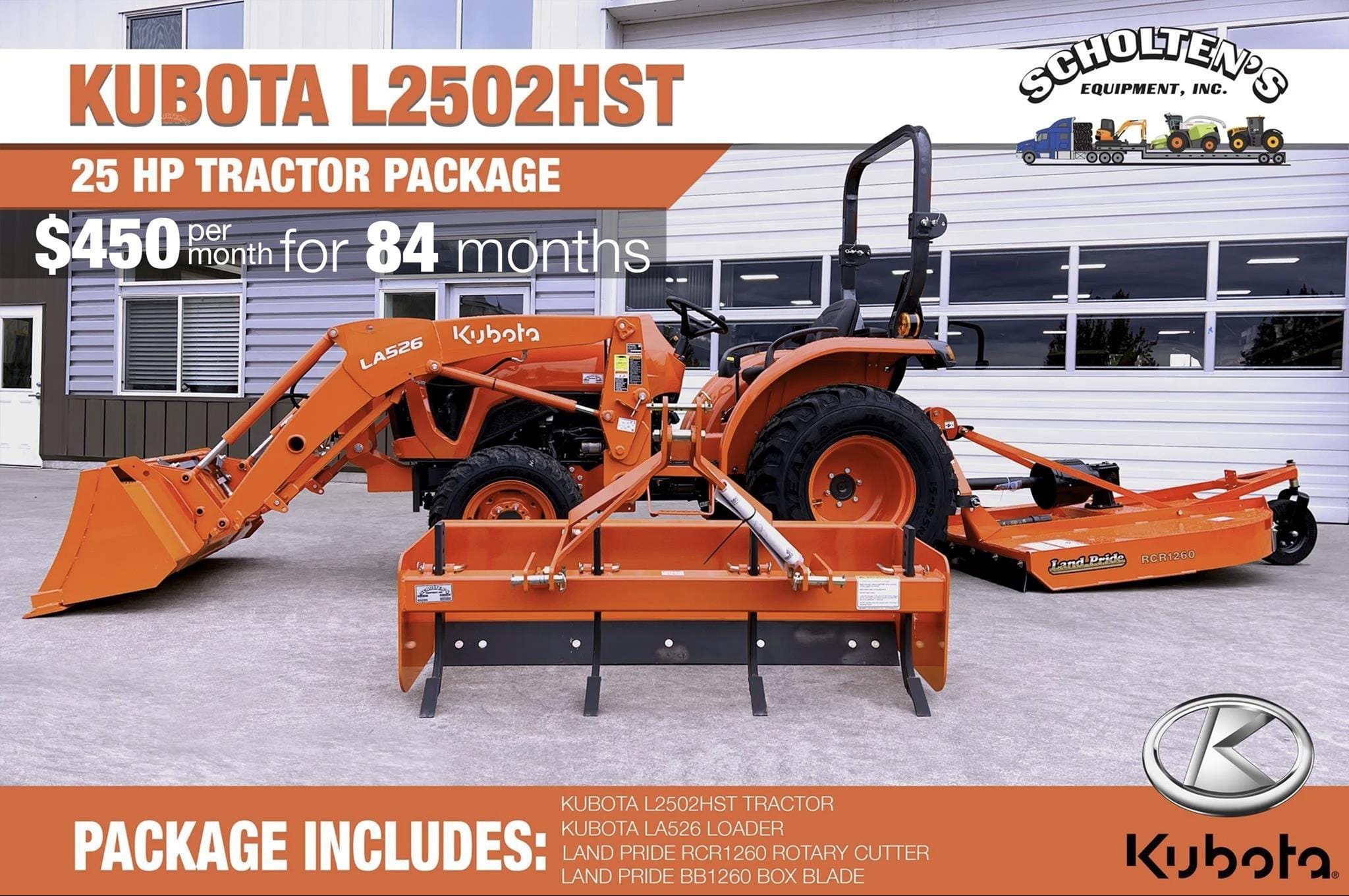 Main image Kubota L2502HST