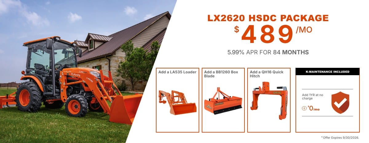 2026 Kubota LX2620 Equipment Image0