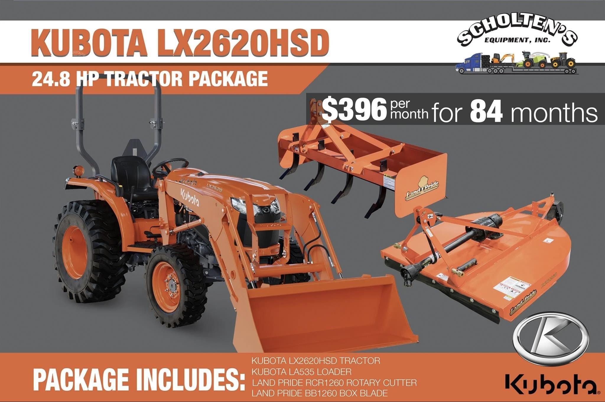 2026 Kubota LX2620SUHSD Equipment Image0