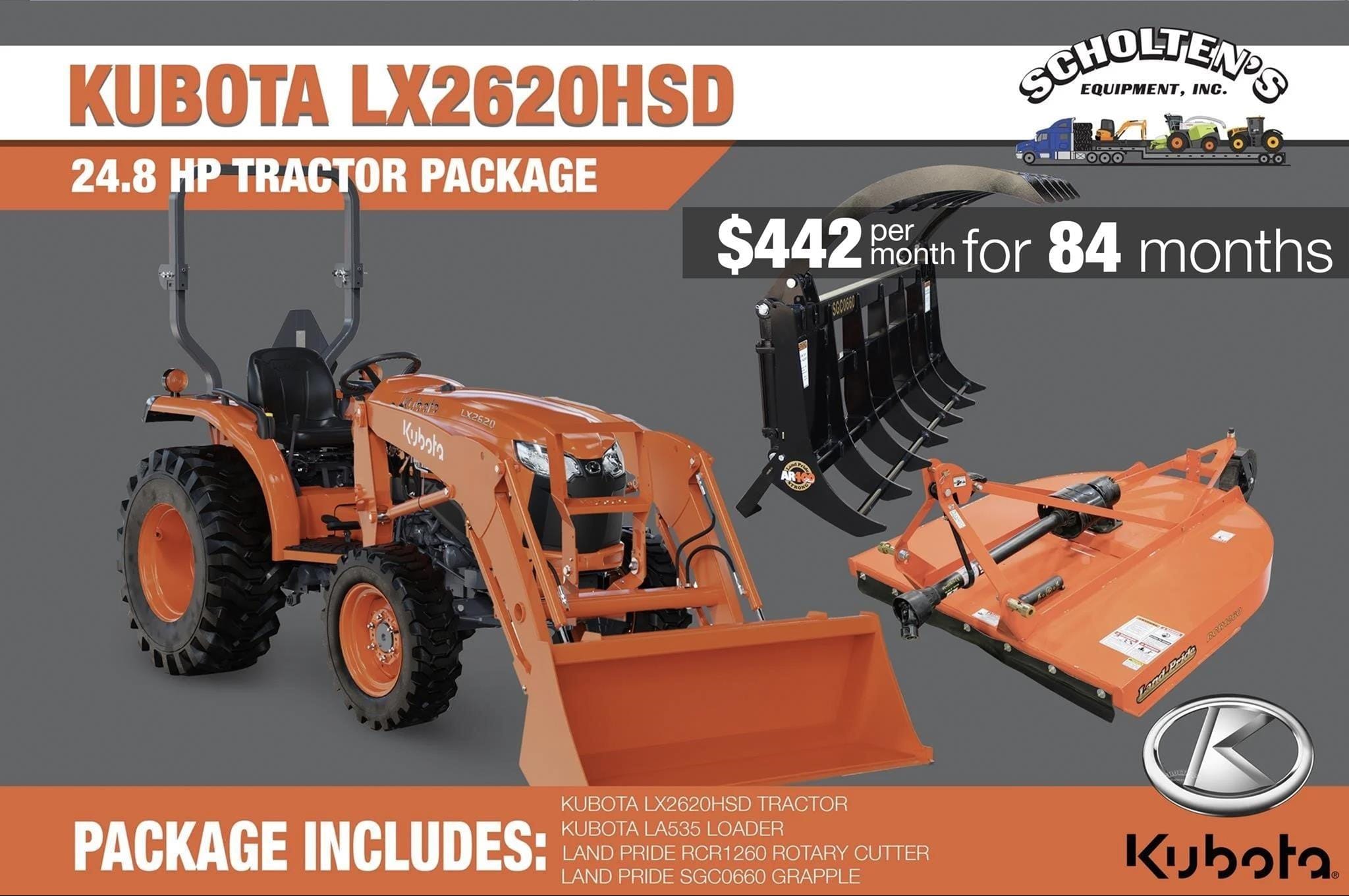 2026 Kubota LX2620SUHSD Equipment Image0