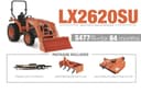 2026 Kubota LX2620SUHSD Image