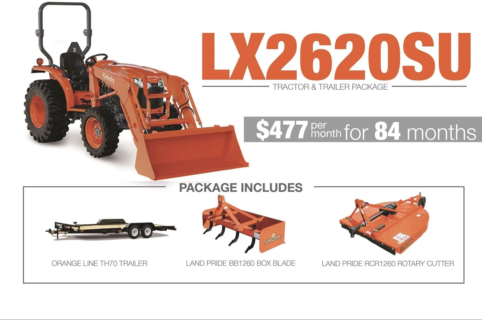 2026 Kubota LX2620SUHSD Equipment Image0