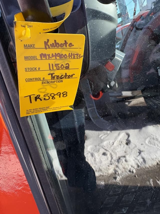 Image of Kubota MX4900HSTC equipment image 4