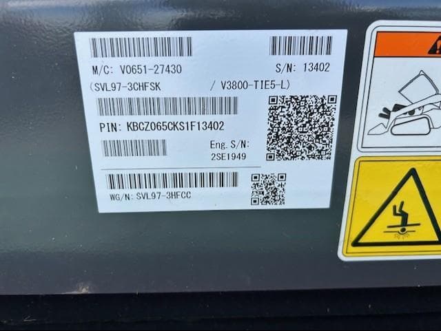 Image of Kubota SVL97-3 equipment image 4