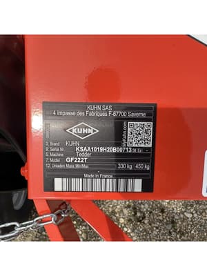 2026 Kuhn GF222T Image
