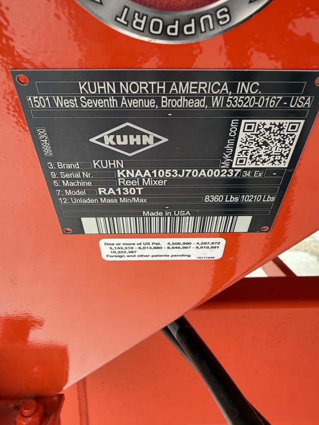 Image of Kuhn Knight RA130 equipment image 4