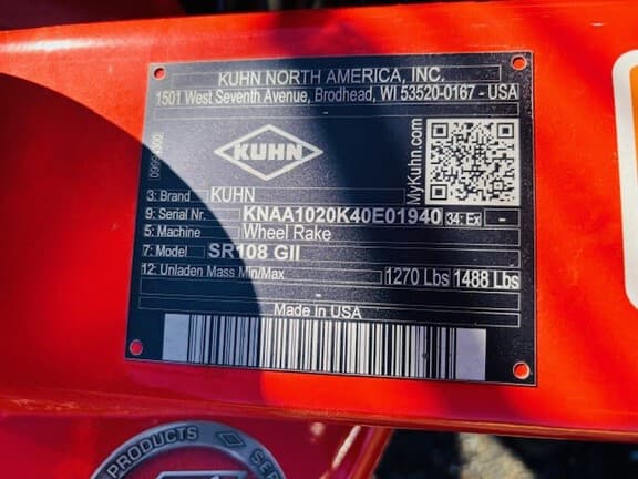Image of Kuhn SR108 equipment image 4