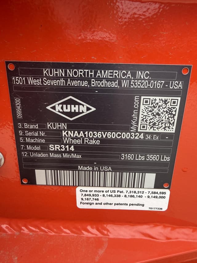 Image of Kuhn SR314 equipment image 4