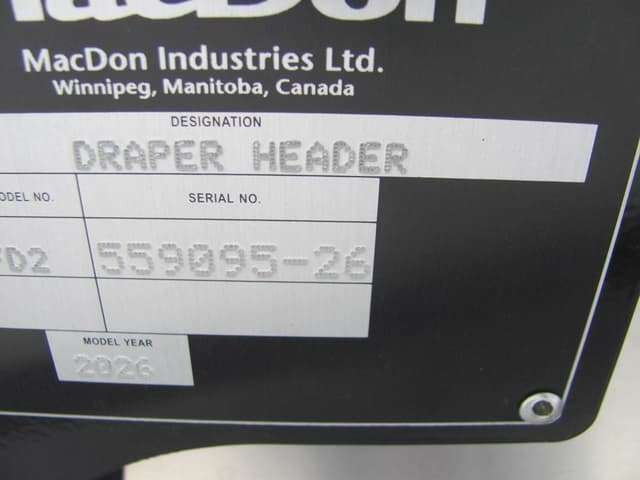 Image of MacDon FD235 equipment image 2