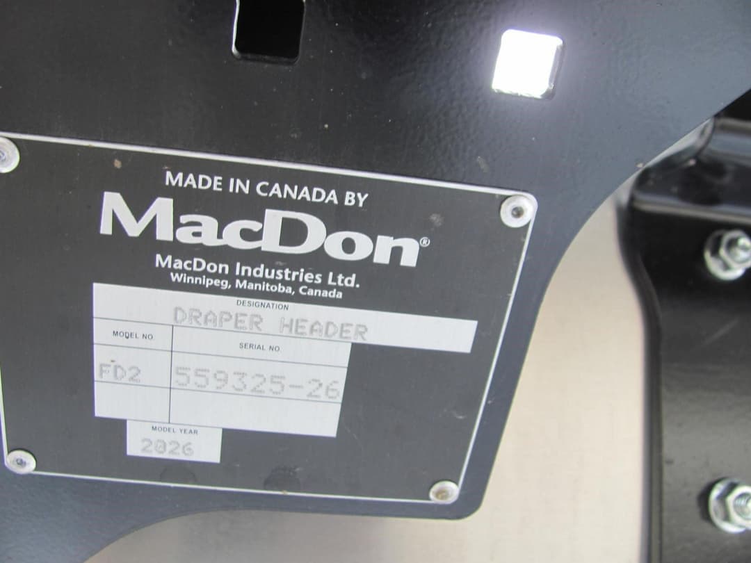 Image of MacDon FD240 Image 1