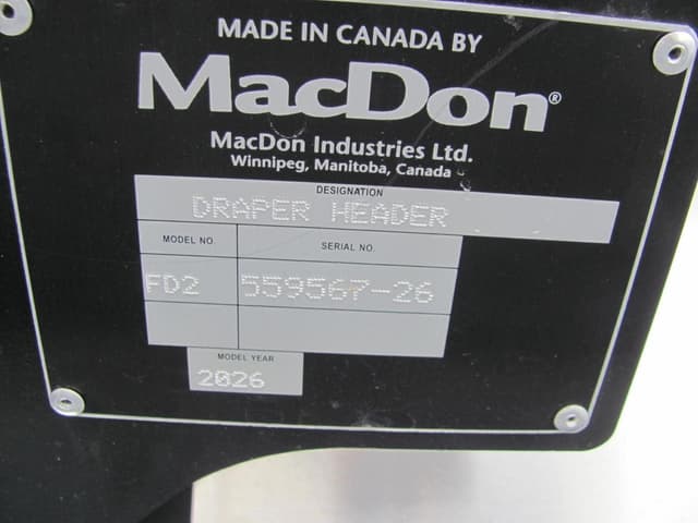 Image of MacDon FD240 equipment image 1