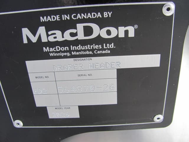 Image of MacDon FD250 Plus equipment image 4