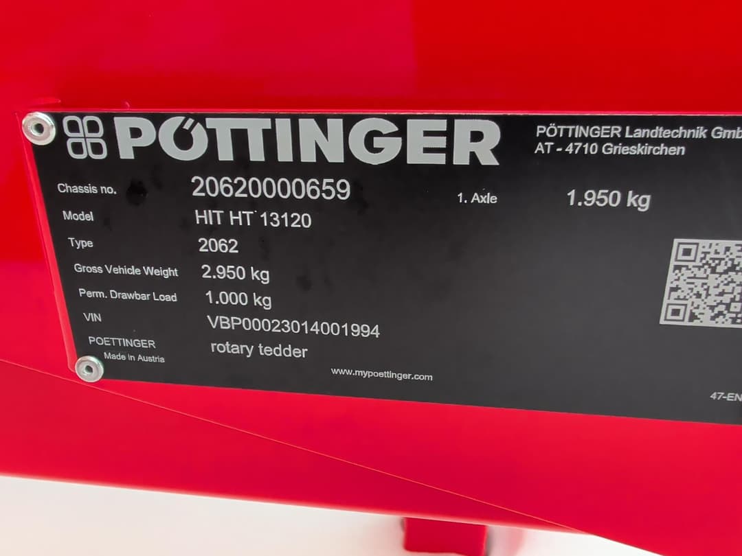 Image of Pottinger HIT HT 13120 Image 1