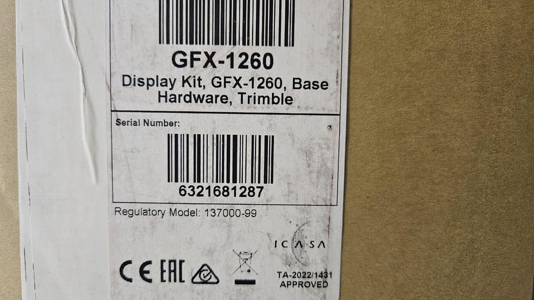 Image of Trimble GFX-1260 Primary Image