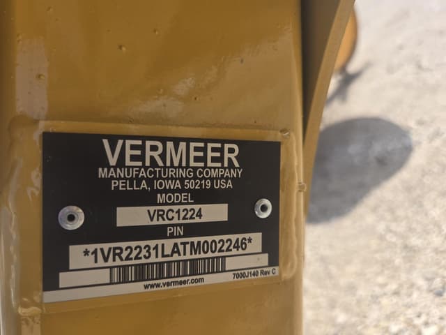 Image of Vermeer VRC1224 equipment image 2