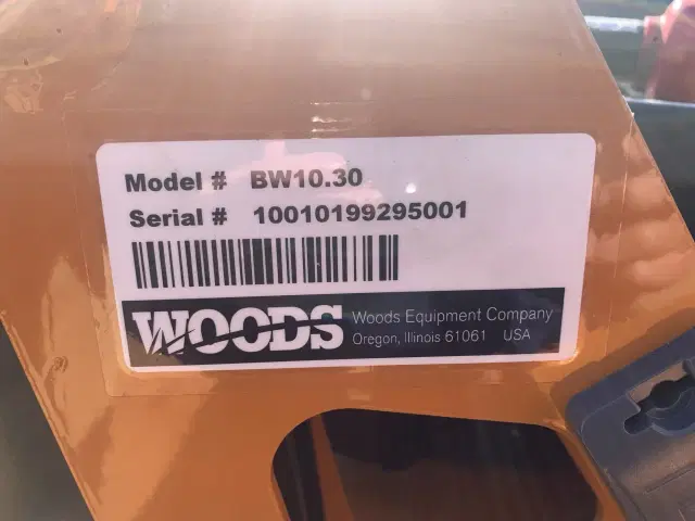 Image of Woods BW10.30 equipment image 3