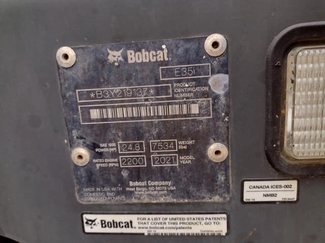 Image of Bobcat E35i equipment image 4