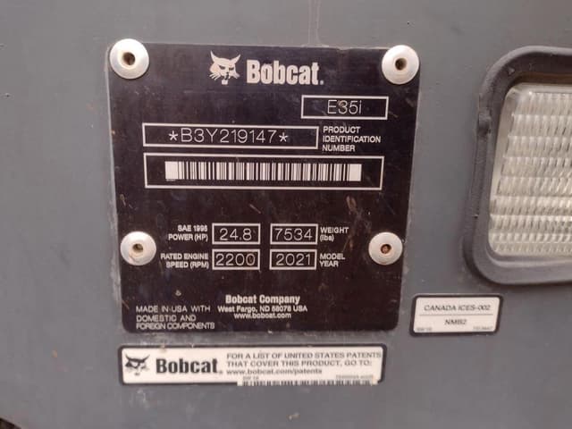 Image of Bobcat E35i equipment image 4